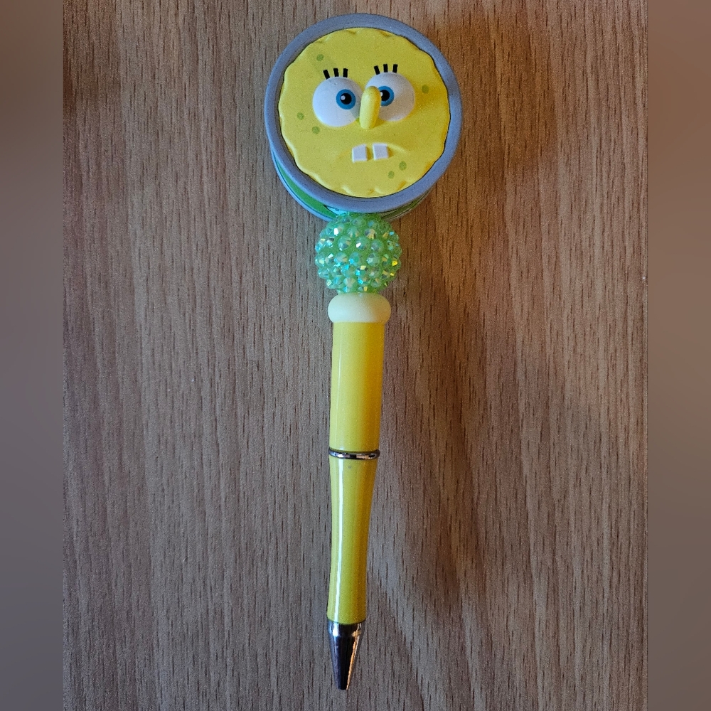 SpongeBob Yellow and Green Pen